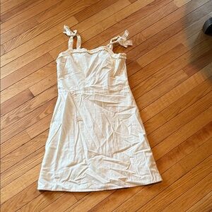 Crewcuts Ivory Textured Dress